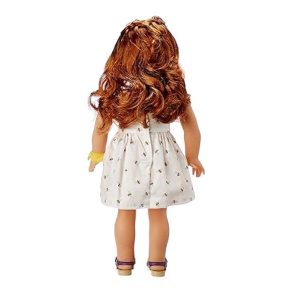 NEW American Girl Of Year BLAIRE DOLL In Meet Outfit Bracelet Hair Flower BOX - Picture 6 of 12